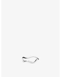 Sif Jakobs - Ellera Waves Pianura Rhodium-Plated Sterling- Ring - Lyst
