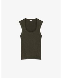 JOSEPH - Alaou Ribbed Knitted Tank Top - Lyst