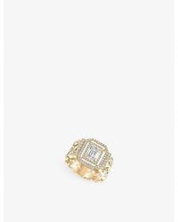 Messika - D-Vibes Multi Row 18Ct And 1.33Ct Diamond Ring - Lyst