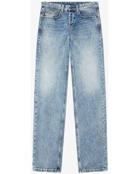 DIESEL - 200 D-macro Faded-wash Relaxed-fit Jeans - Lyst