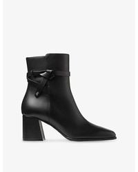 Jimmy Choo - Lawton Ab 65 Leather Ankle Boots - Lyst