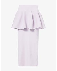 CFCL - Pot Layered Knitted Midi Skirt - Lyst