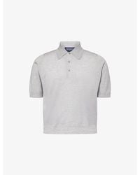 John Smedley - X Bill Nighy Short-Sleeve Merino Wool Polo Shirt - Lyst