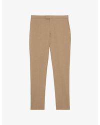 Reiss - Found Slim-Fit Stretch-Woven Trousers - Lyst