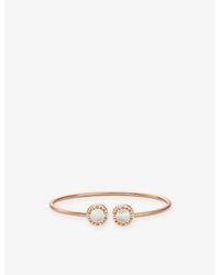 BVLGARI - 18Ct Rose- And Mother-Of-Pearl Bracelet - Lyst