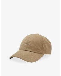 HUGO - Logo-Embroidered Cotton-Cord Baseball Cap - Lyst