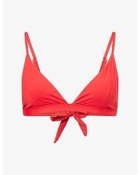 Second Summer - Triangle Bikini Top - Lyst