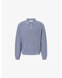 Carhartt - Miles Long-Sleeve Knitted Polo Shirt - Lyst