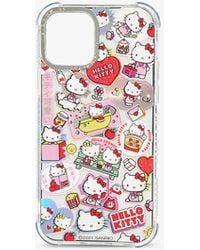 Skinnydip London Skinnydip X Hello Kitty Sticker Iphone Xr/11 Phone Case - Pink