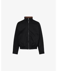 Our Legacy - Casino High-Neck Cotton-Twill Jacket - Lyst
