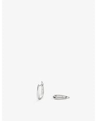 Missoma - Claw-Plated Brass Huggies Earrings - Lyst