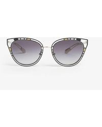 BVLGARI - Bv6104 Cat-eye Frame Sunglasses - Lyst