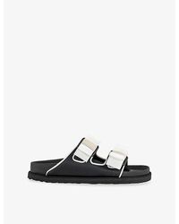 Birkenstock - Arizona Bow Satin Sandals - Lyst
