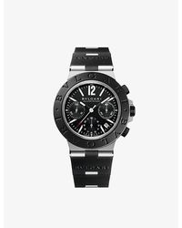 BVLGARI - And Titanium Automatic Watch - Lyst