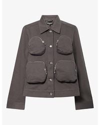Melitta Baumeister - Cargo Cotton Shirt Jacket - Lyst