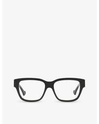 Gucci - gg1428o Square-frame Acetate Glasses - Lyst