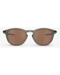 Oakley - Oo9439 Pitchman-r Round-frame O-matter Sunglasses - Lyst