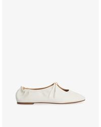 Dune - Havella Leather Ballet Flats - Lyst