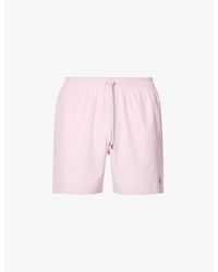 Polo Ralph Lauren - Traveller Logo-embroidered Recycled Polyester-blend Swim Shorts X - Lyst