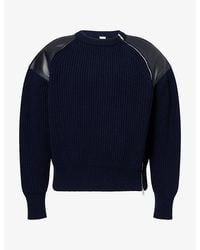 Bottega Veneta - Rib Knit Zipped Wool And Cashmere Cardigan - Lyst