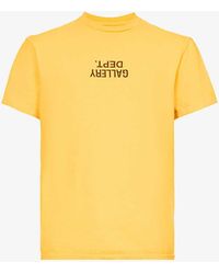 GALLERY DEPT. - Logo-print Short-sleeved Cotton-jersey T-shirt - Lyst