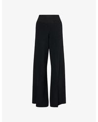 Rick Owens - Jumbo Bias Wide-Leg Stretch-Jersey Trousers - Lyst