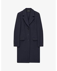 JOSEPH - Coleherne Single-breasted Wool And Cashmere-blend Coat - Lyst