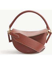 Yuzefi Dip Leather Cross-body Bag - Multicolour