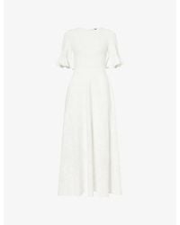 Needle & Thread - Scallop Lace Pointelle Woven Maxi Dress - Lyst