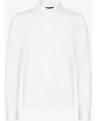 Polo Ralph Lauren - Brand-embroidered Custom Slim-fit Cotton And Linen-blend Polo Shirt Xx - Lyst