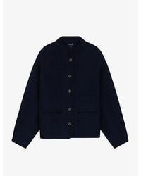 Soeur - Olympe Cropped Boxy-Fit Wool Jacket - Lyst