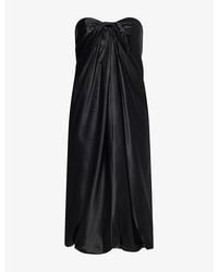 Reformation - X Alexa Chung Radziwill Silk Midi Dress - Lyst