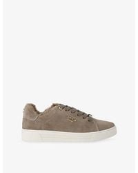 Carvela Kurt Geiger - Daze Warm Suede Trainers - Lyst
