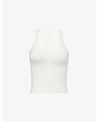 GYMSHARK - Form Perfect Stretch-Woven Tank Top - Lyst