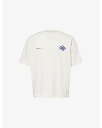 The Couture Club - Motion Blurred Emblem Cotton-Jersey T-Shirt - Lyst