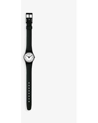 Swatch Lb153 Something New Quartz Watch - White