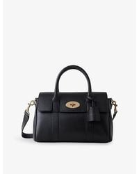 Mulberry - Bayswater Satchel Small Leather Top-Handle Bag - Lyst