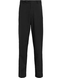 AllSaints - Mite Regular-fit Straight-leg Wool-blend Trousers - Lyst