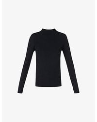 Sweaty Betty - Sb High Neck Ski Midlayer Knitted Top - Lyst