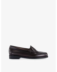 G.H. Bass & Co. - Weejun Ii Leather Loafers - Lyst