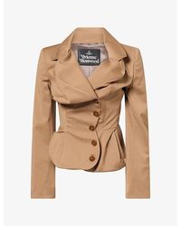 Vivienne Westwood - Drunken Tailor Wool Jacket - Lyst