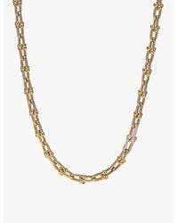 Tiffany & Co. - Tiffany Hardwear Medium Link 18Ct- And 1.39Ct Diamond Necklace - Lyst