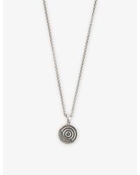 Serge Denimes - Engraved 925 Sterling Necklace - Lyst