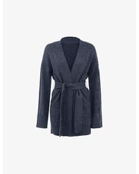 House Of Cb - Alaia V-neck Knitted Cardigan - Lyst