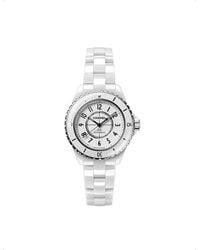 CHANEL - H5699 J12 Ceramic And Steel Automatic Automatic Watch - Lyst