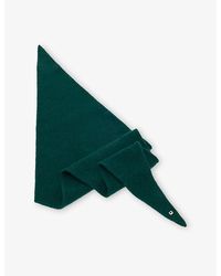 Maje - Brand-Plaque Yak-Blend Scarf - Lyst