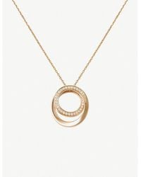 Cartier - Étincelle De 18ct Rose-gold And 0.14ct Round Brilliant-cut Diamond Necklace - Lyst