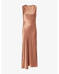 Rails - Mira Sleeveless Satin Maxi Dress - Lyst