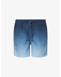 Daily Paper - Ombre Dotted Print Swim Shorts - Lyst