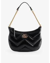 Gucci - Marmont Quilted-leather Shoulder Bag - Lyst